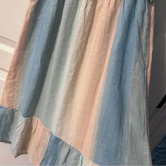 Rails • Ashlyn Sunset Gradient Dress • size Small • Linen • Midi • Pastel - Picture 7 of 8